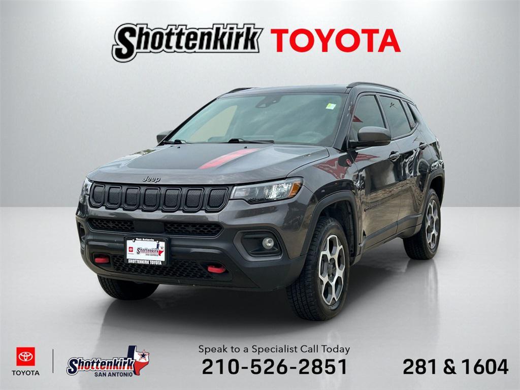 used 2022 Jeep Compass car, priced at $23,991