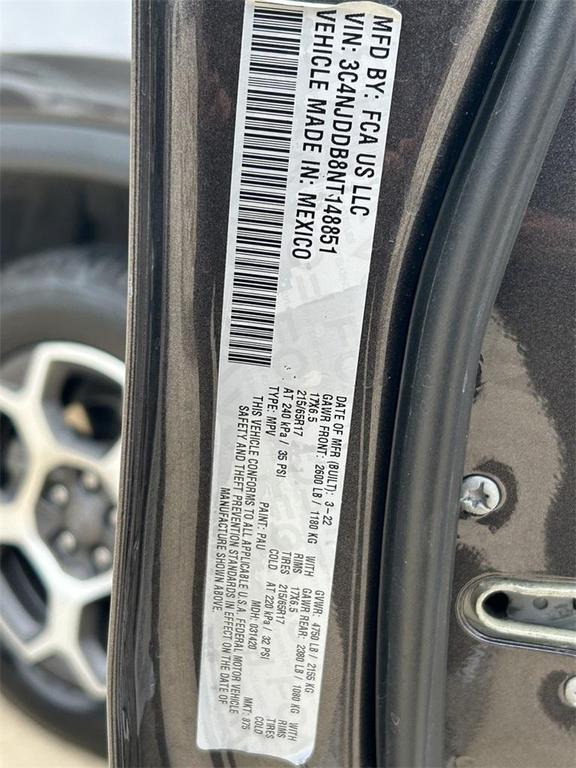 used 2022 Jeep Compass car, priced at $23,991
