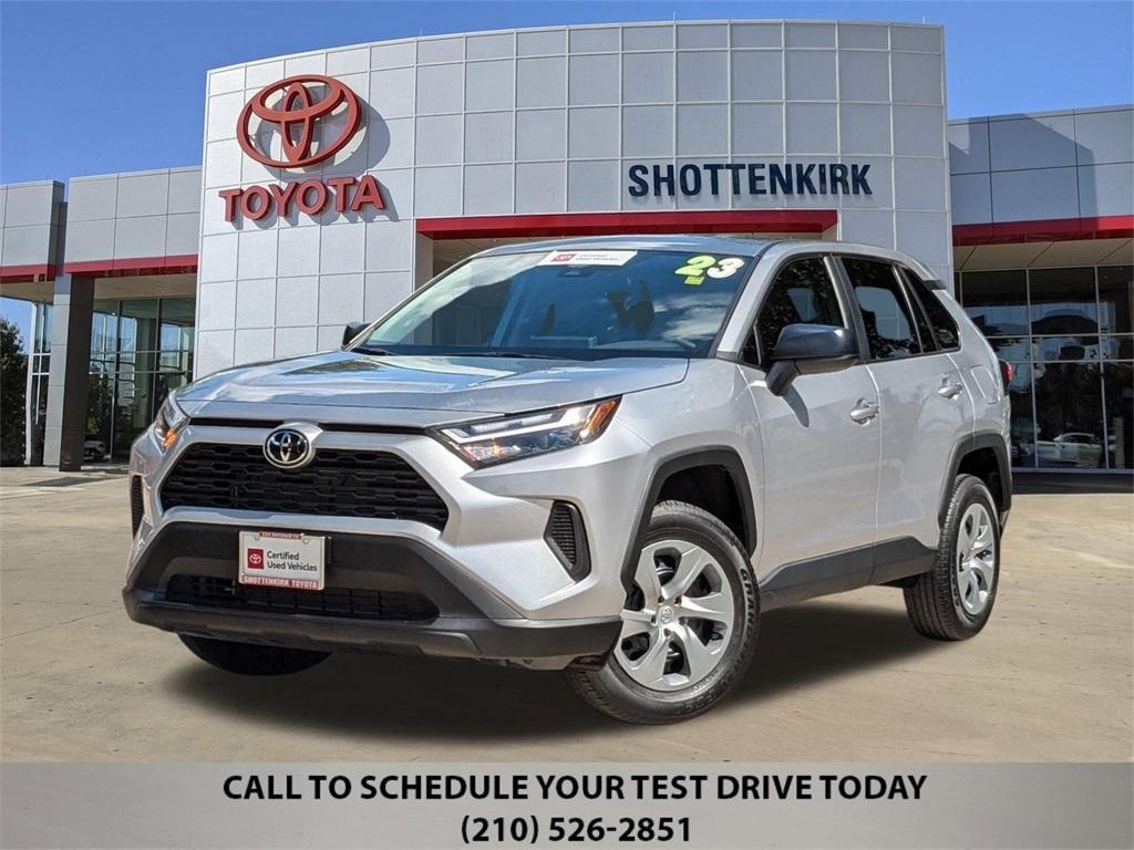 used 2023 Toyota RAV4 car, priced at $27,499