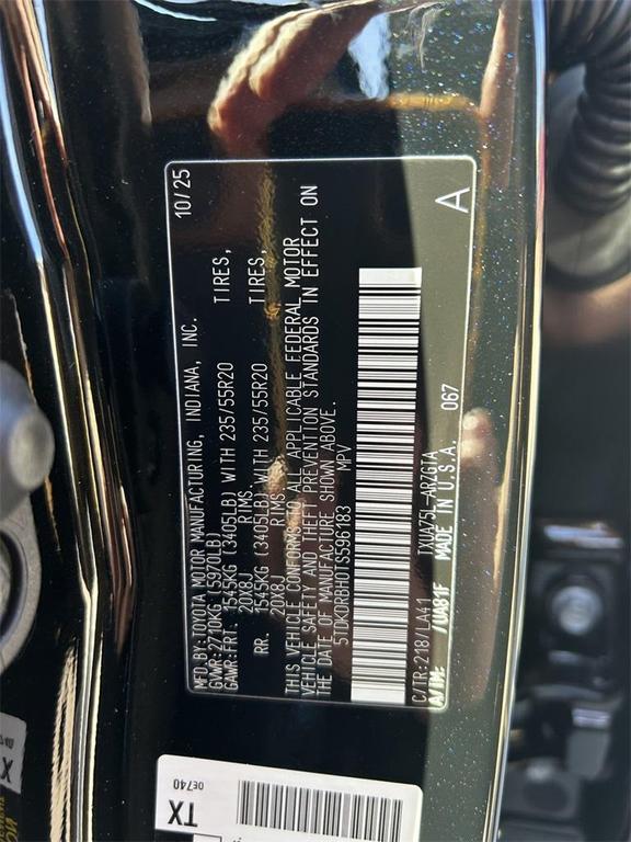 new 2026 Toyota Highlander car, priced at $56,404