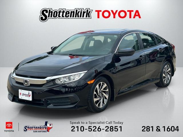 used 2017 Honda Civic car, priced at $18,991