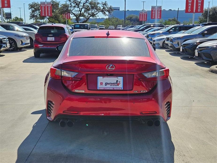 used 2015 Lexus RC 350 car, priced at $19,999