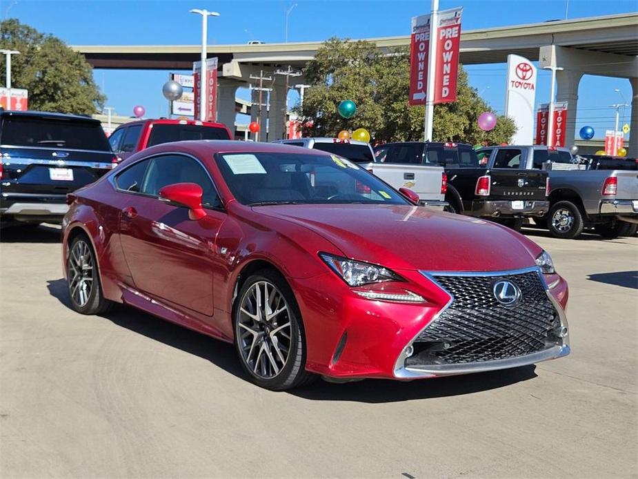 used 2015 Lexus RC 350 car, priced at $19,999