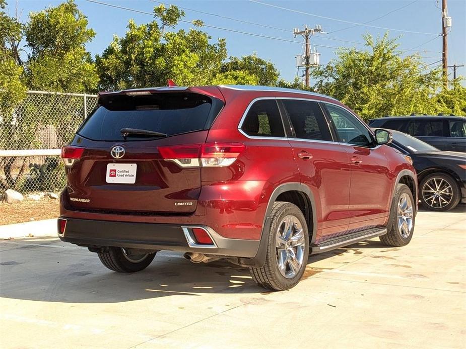 used 2019 Toyota Highlander car, priced at $27,840