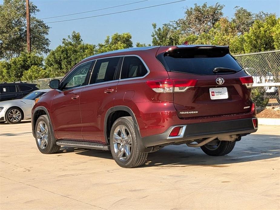 used 2019 Toyota Highlander car, priced at $27,840