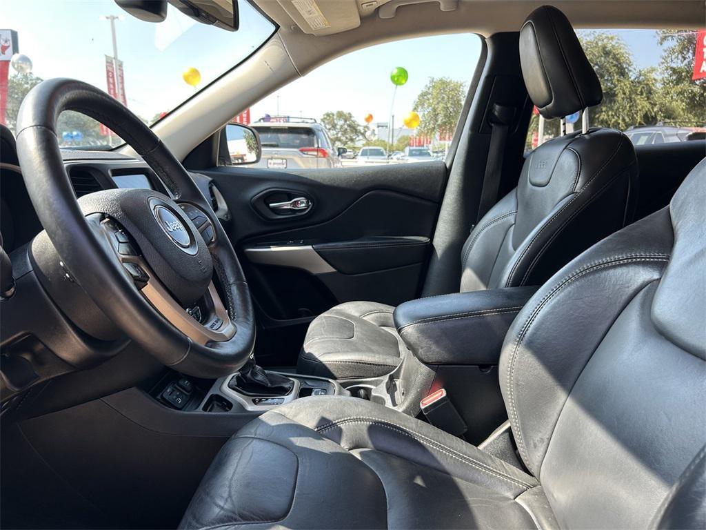 used 2018 Jeep Cherokee car, priced at $13,991