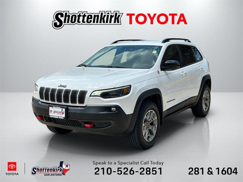used 2022 Jeep Cherokee car, priced at $24,221