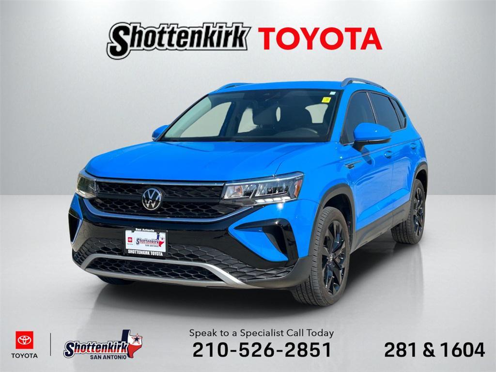 used 2024 Volkswagen Taos car, priced at $25,891