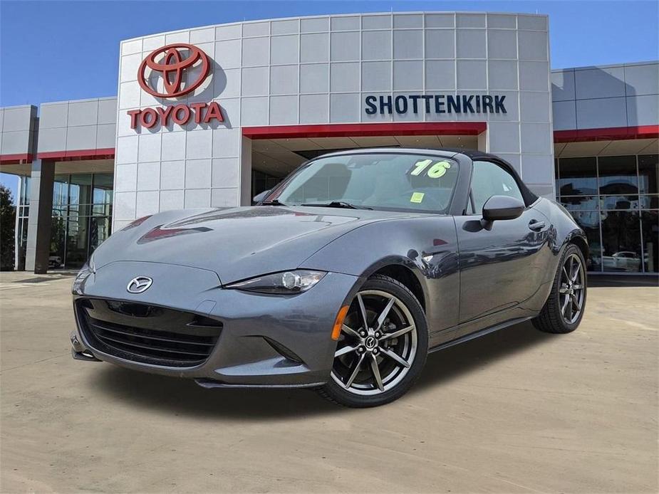 used 2016 Mazda MX-5 Miata car, priced at $14,999