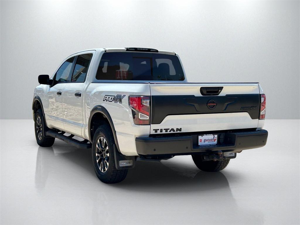 used 2021 Nissan Titan car, priced at $35,011