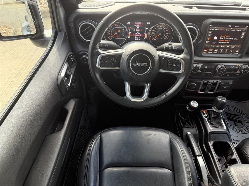 used 2021 Jeep Wrangler Unlimited car, priced at $28,442