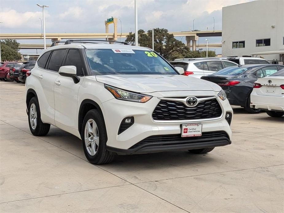 used 2020 Toyota Highlander car, priced at $23,494