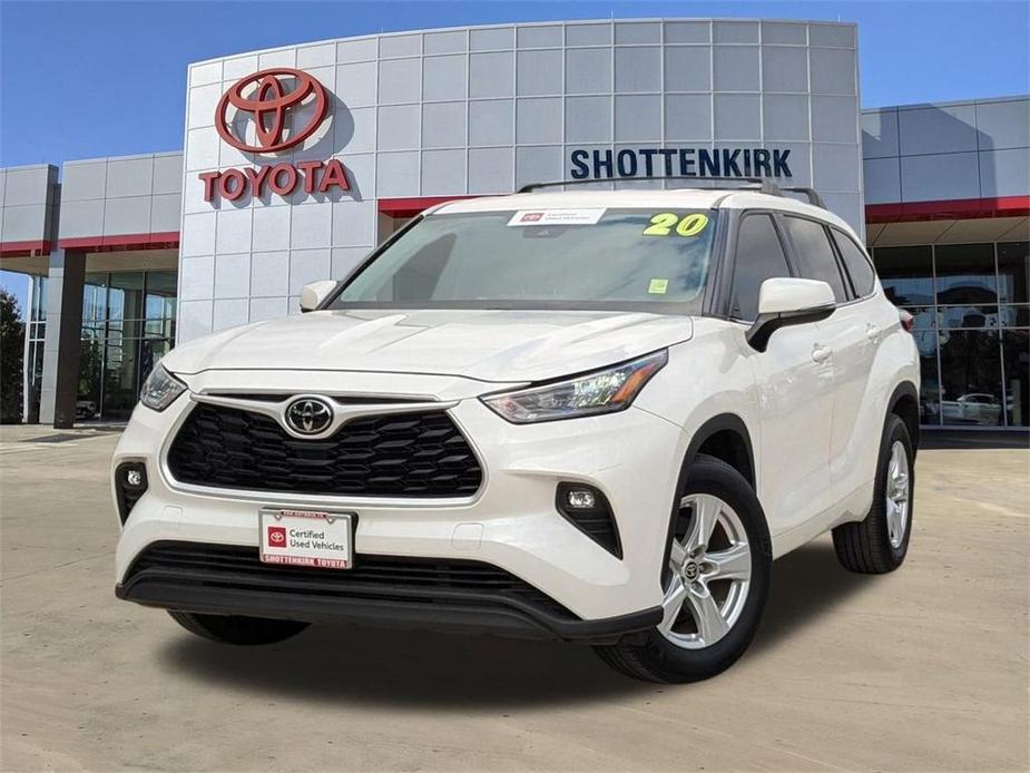 used 2020 Toyota Highlander car, priced at $23,494