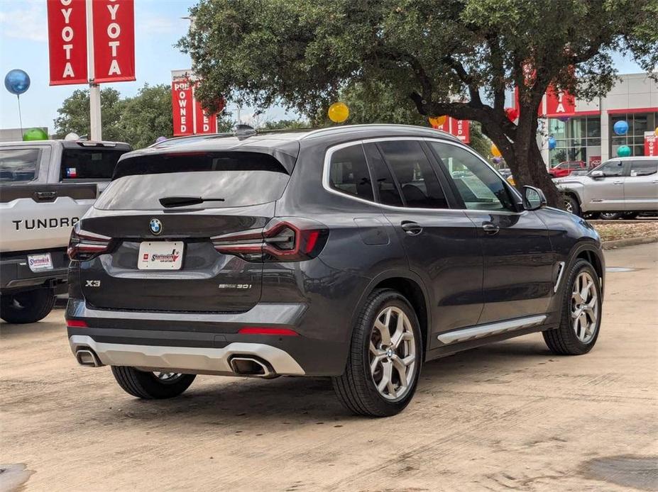 used 2022 BMW X3 car, priced at $29,575