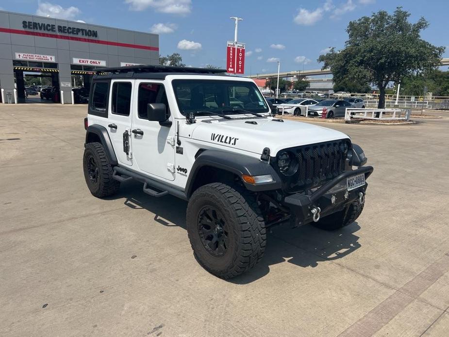 used 2020 Jeep Wrangler Unlimited car, priced at $33,895