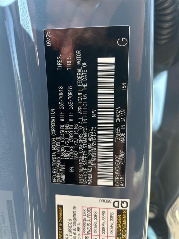 new 2025 Toyota 4Runner car, priced at $63,554