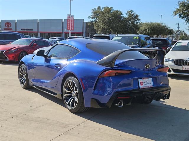 used 2023 Toyota GR Supra car, priced at $60,000