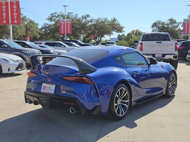 used 2023 Toyota GR Supra car, priced at $60,000