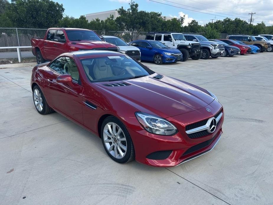 used 2018 Mercedes-Benz SLC 300 car, priced at $33,889