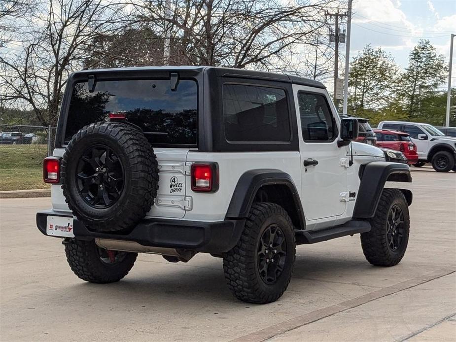 used 2021 Jeep Wrangler car, priced at $28,664