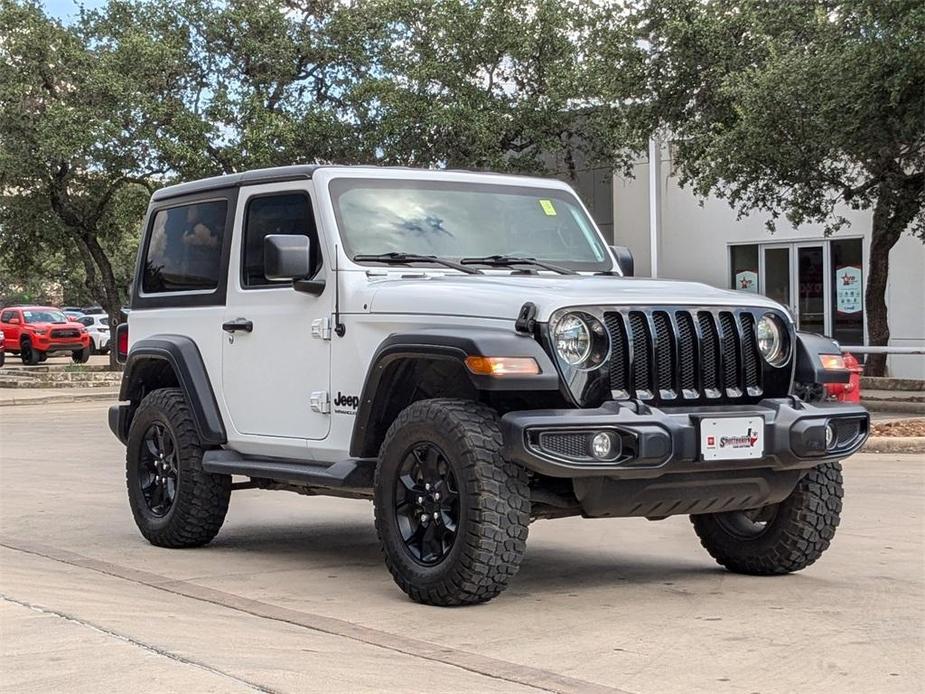 used 2021 Jeep Wrangler car, priced at $28,664