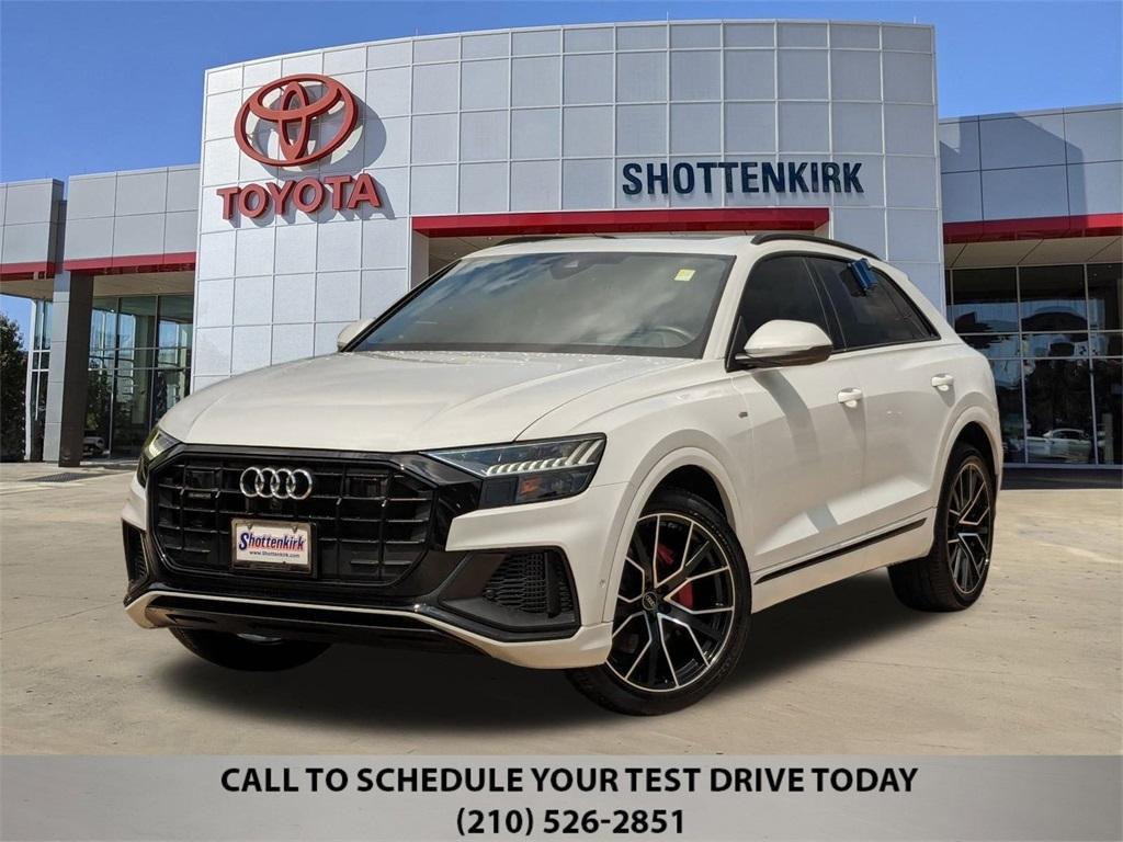 used 2023 Audi Q8 car, priced at $64,444