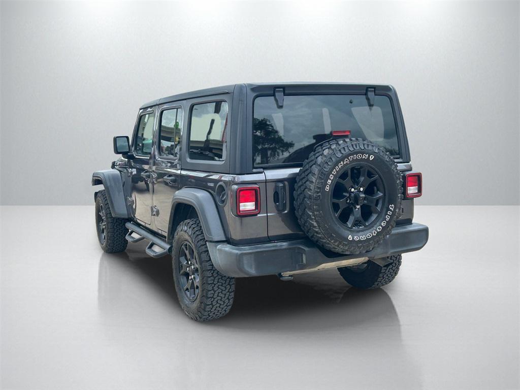 used 2020 Jeep Wrangler Unlimited car, priced at $28,443