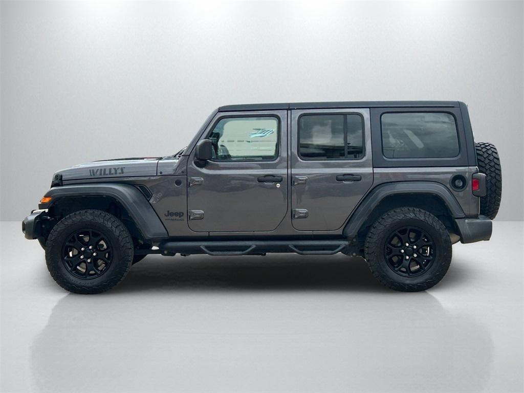 used 2020 Jeep Wrangler Unlimited car, priced at $28,443