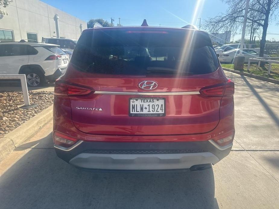 used 2019 Hyundai Santa Fe car, priced at $15,990