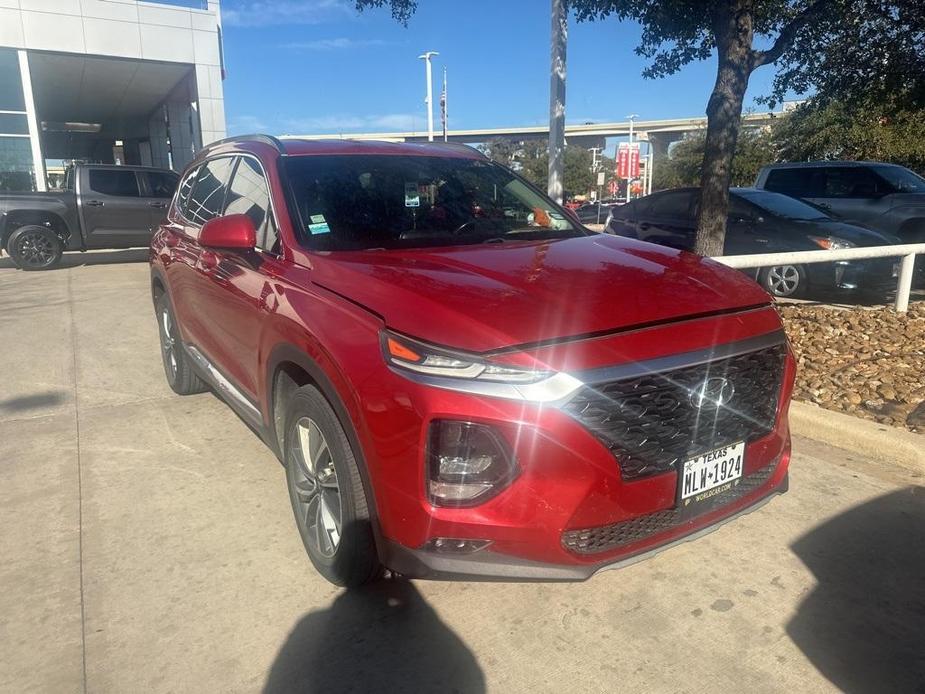 used 2019 Hyundai Santa Fe car, priced at $15,990