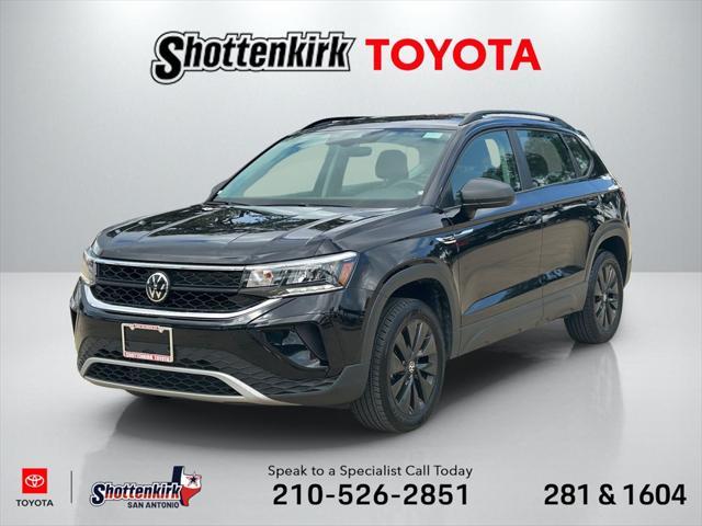 used 2024 Volkswagen Taos car, priced at $22,021