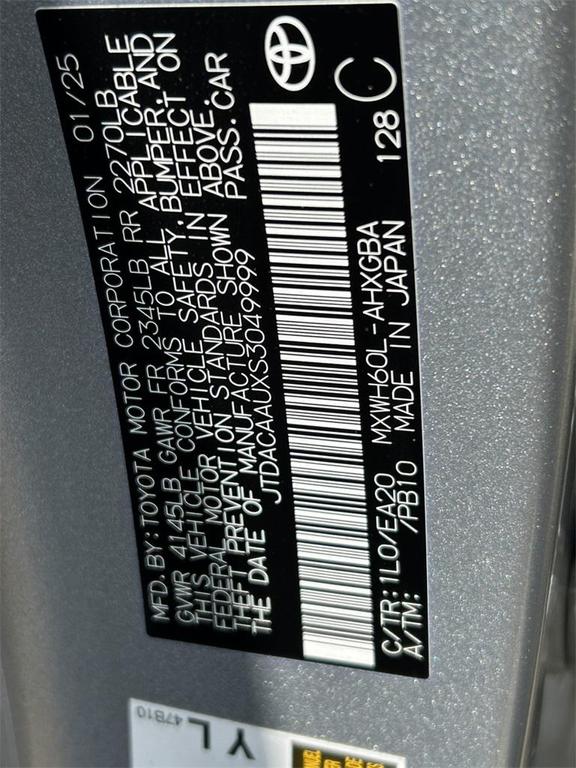 used 2025 Toyota Prius car, priced at $33,491