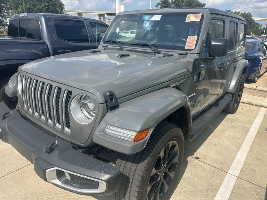 used 2021 Jeep Wrangler Unlimited 4xe car, priced at $38,683