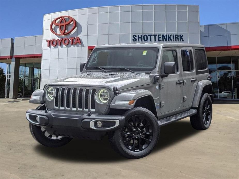 used 2021 Jeep Wrangler Unlimited 4xe car, priced at $34,999