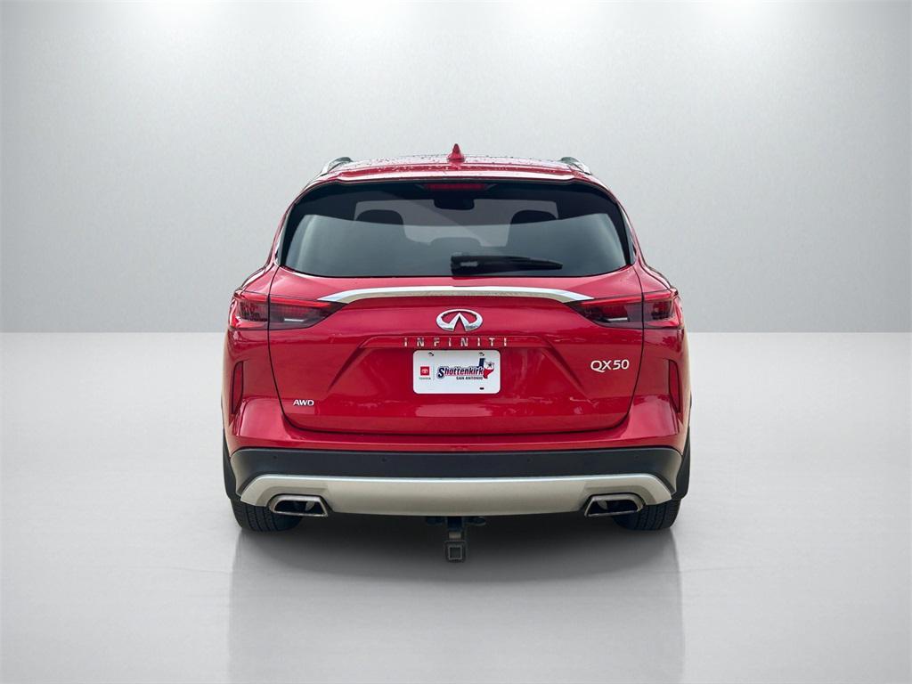 used 2021 INFINITI QX50 car, priced at $28,444