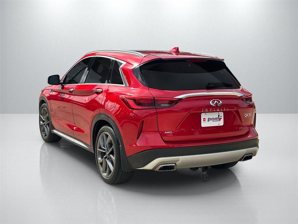 used 2021 INFINITI QX50 car, priced at $28,444