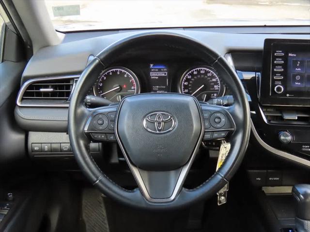 used 2021 Toyota Camry car, priced at $19,595