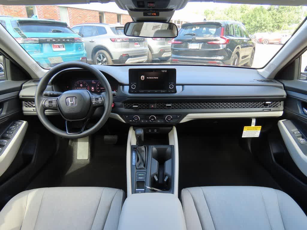 new 2025 Honda Accord car, priced at $31,755