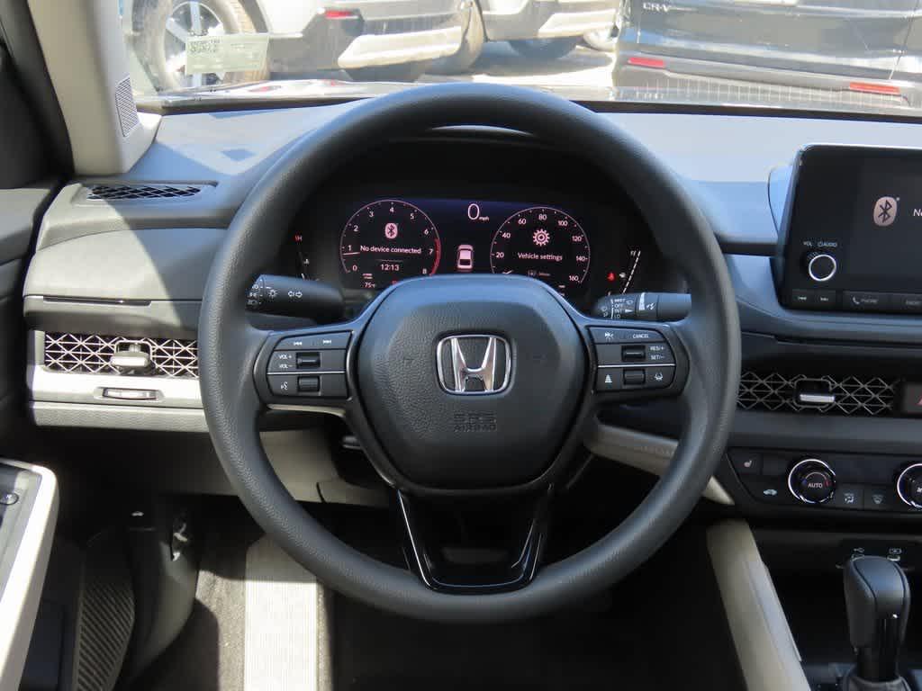 new 2025 Honda Accord car, priced at $31,755