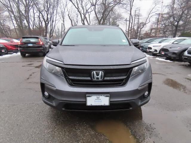 used 2021 Honda Pilot car, priced at $27,595