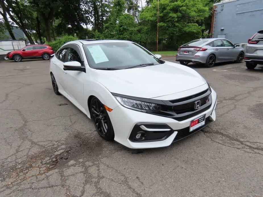 used 2020 Honda Civic Si car, priced at $21,995