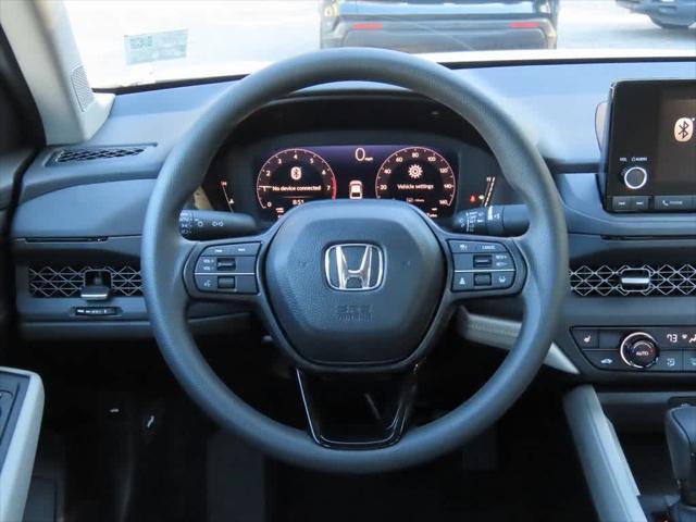 new 2025 Honda Accord car, priced at $32,165