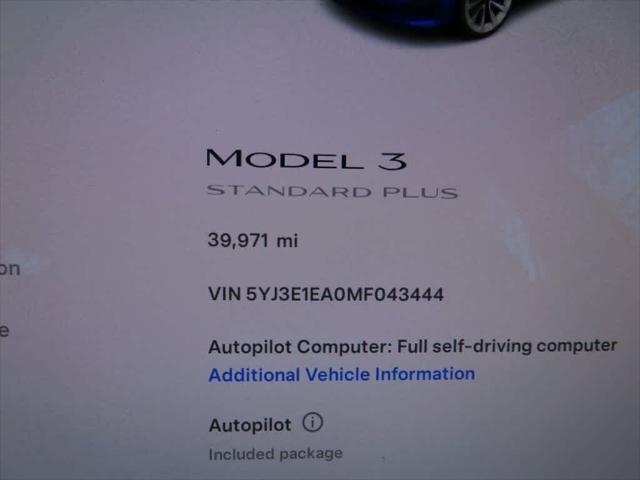 used 2021 Tesla Model 3 car, priced at $22,495