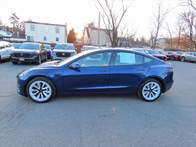 used 2021 Tesla Model 3 car, priced at $22,495