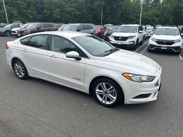 used 2018 Ford Fusion Hybrid car, priced at $10,495