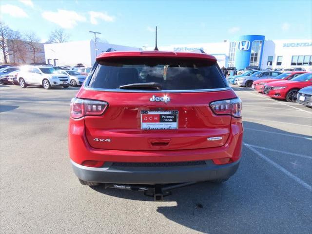 used 2019 Jeep Compass car, priced at $18,595