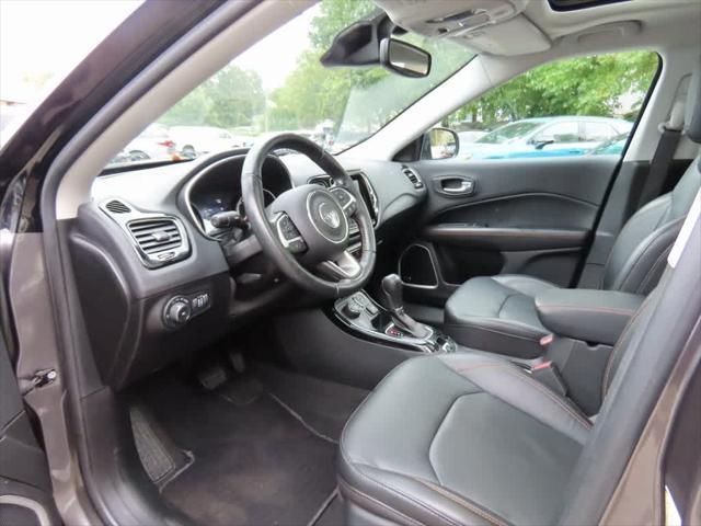 used 2021 Jeep Compass car, priced at $15,495