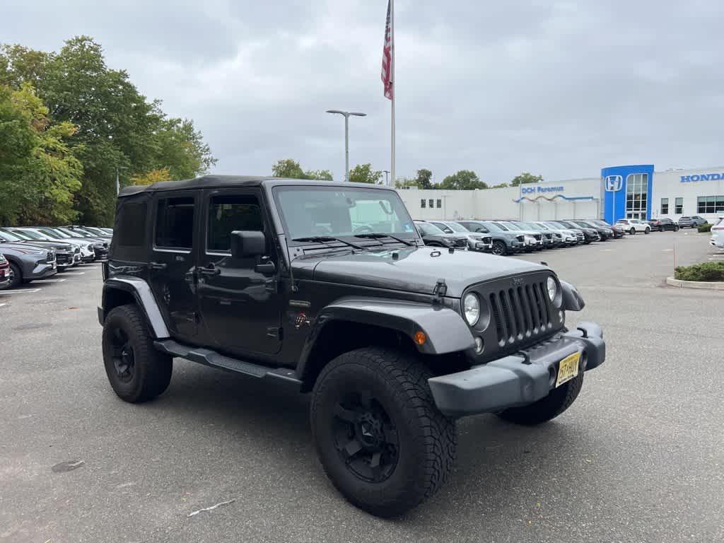 used 2016 Jeep Wrangler Unlimited car, priced at $14,795