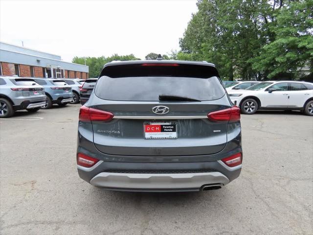 used 2020 Hyundai Santa Fe car, priced at $14,995