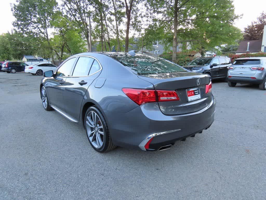 used 2020 Acura TLX car, priced at $17,495